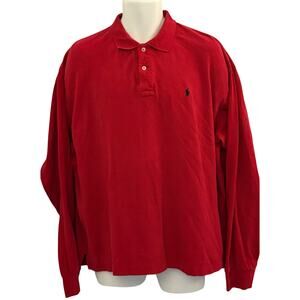 Vintage Ralph Lauren Red Polo Shirt